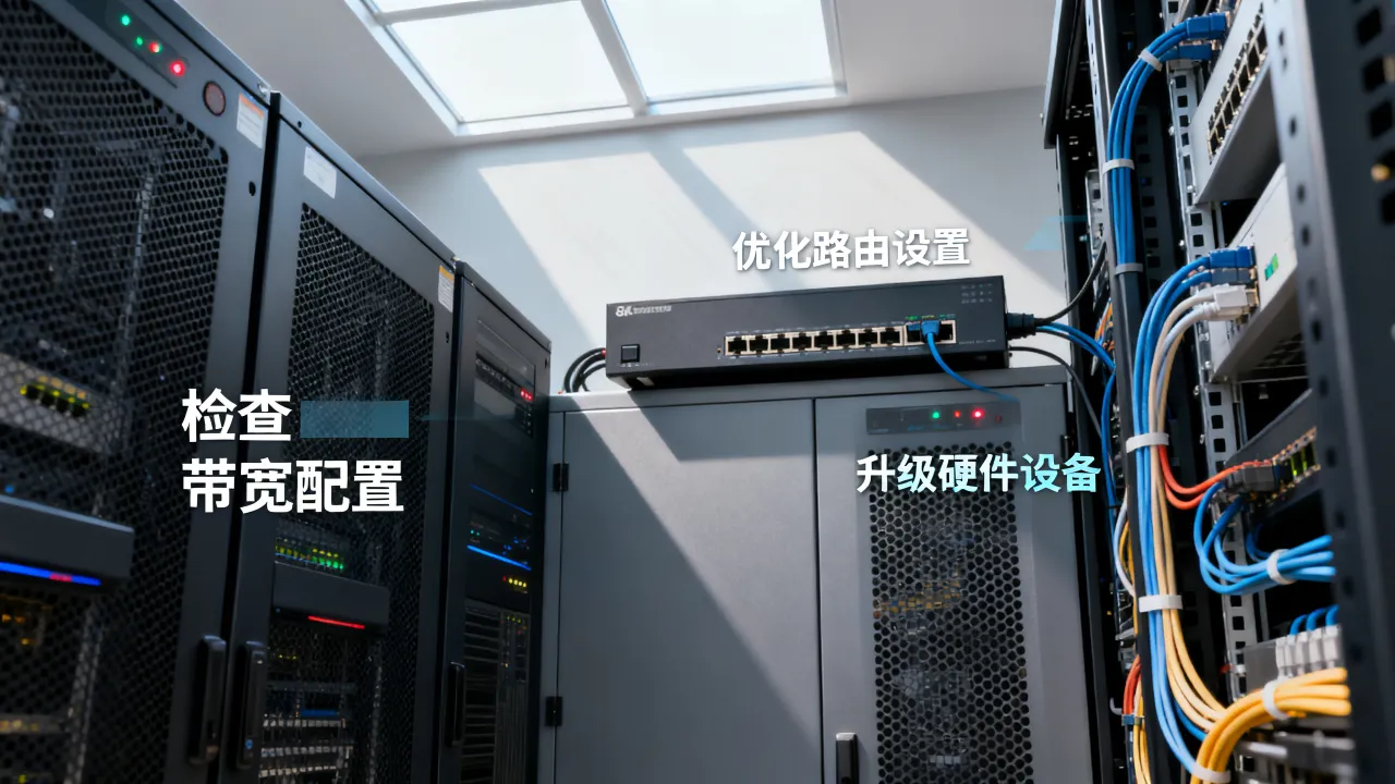 服务器主机站网速慢怎么解决？服务器网速提升技巧有哪些？