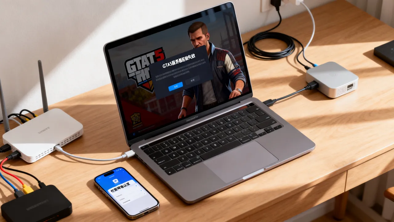 为什么gta5连接不到服务器，gta5线上模式连不上怎么办？