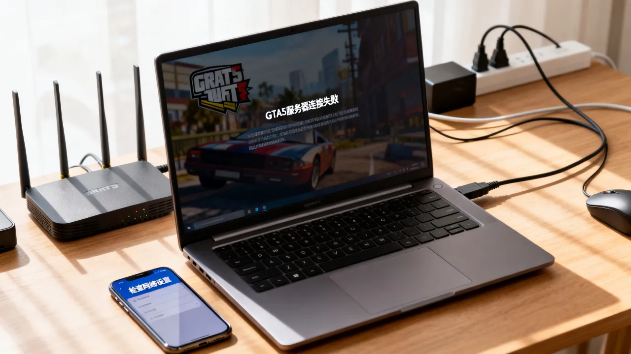 为什么gta5连接不到服务器，gta5线上模式连不上怎么办？