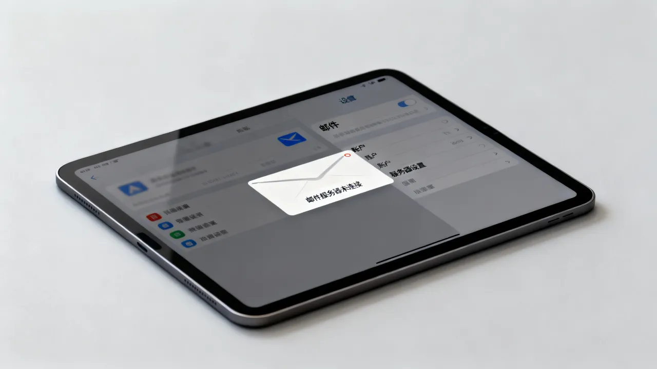 为什么iPad显示邮件服务器没有显示,iPad邮件服务器未连接怎么解决 为什么iPad显示邮件服务器没有显示,iPad邮件服务器未连接怎么解决