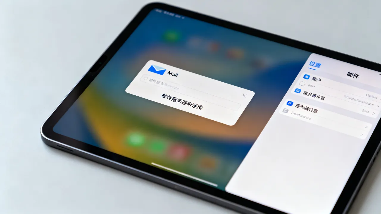 为什么iPad显示邮件服务器没有显示,iPad邮件服务器未连接怎么解决 为什么iPad显示邮件服务器没有显示,iPad邮件服务器未连接怎么解决