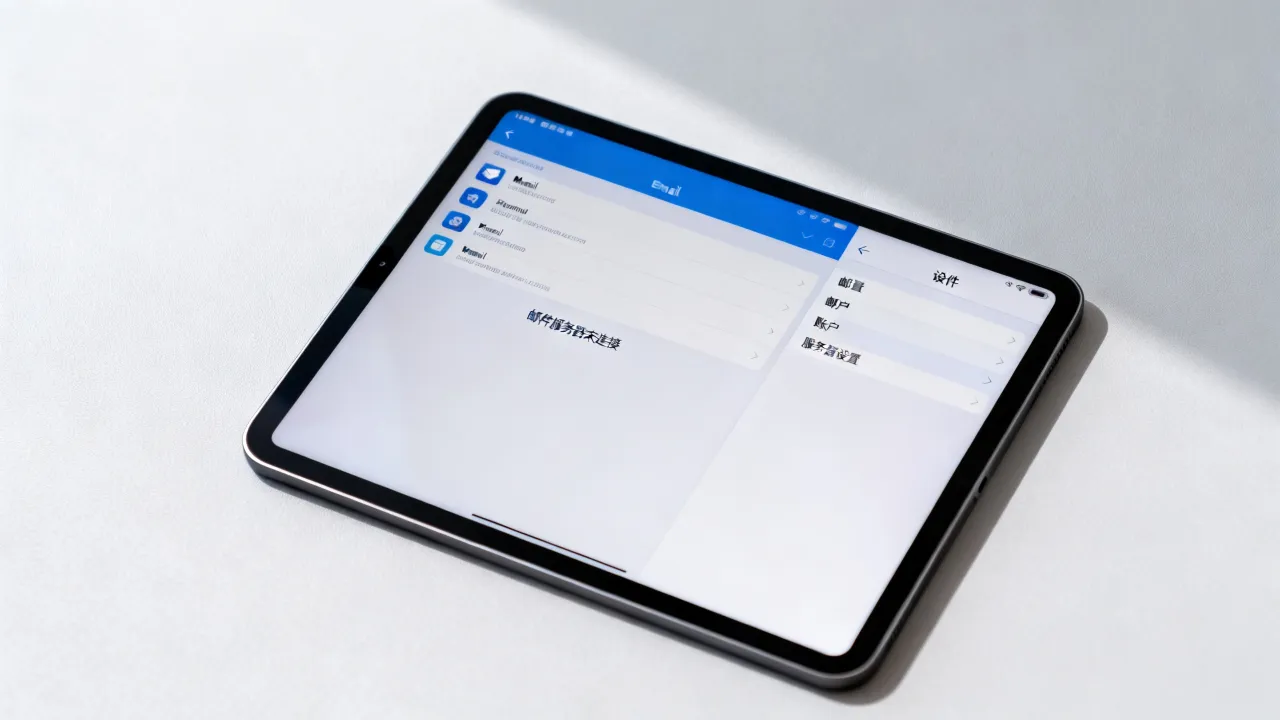 为什么iPad显示邮件服务器没有显示,iPad邮件服务器未连接怎么解决 为什么iPad显示邮件服务器没有显示,iPad邮件服务器未连接怎么解决