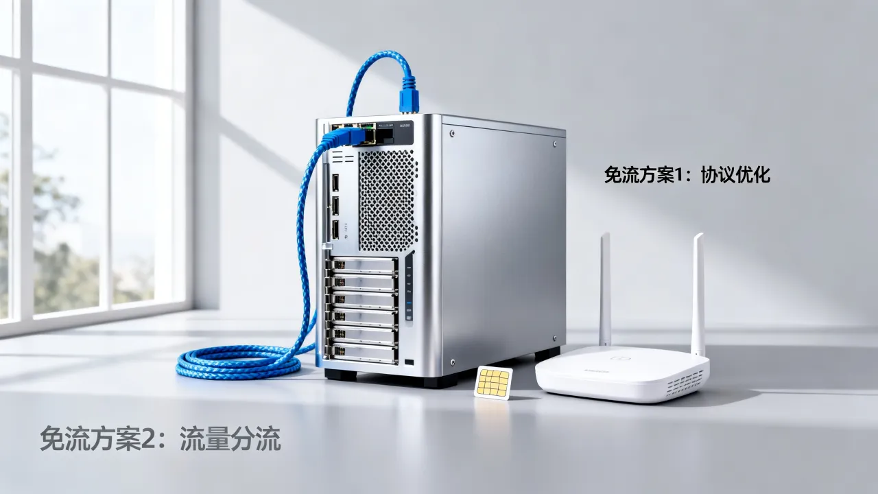 宽带独享服务器怎么免流？免流量方案靠谱吗