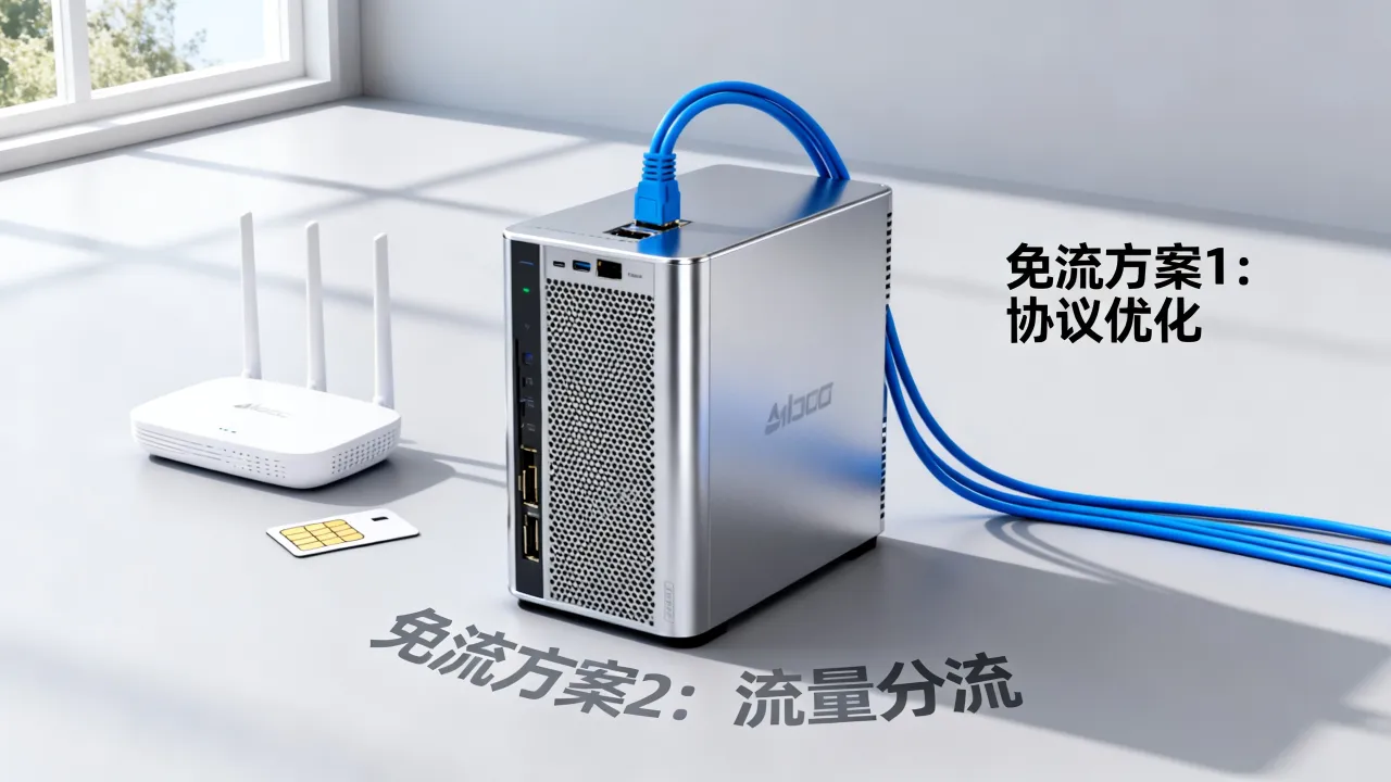 宽带独享服务器怎么免流？免流量方案靠谱吗