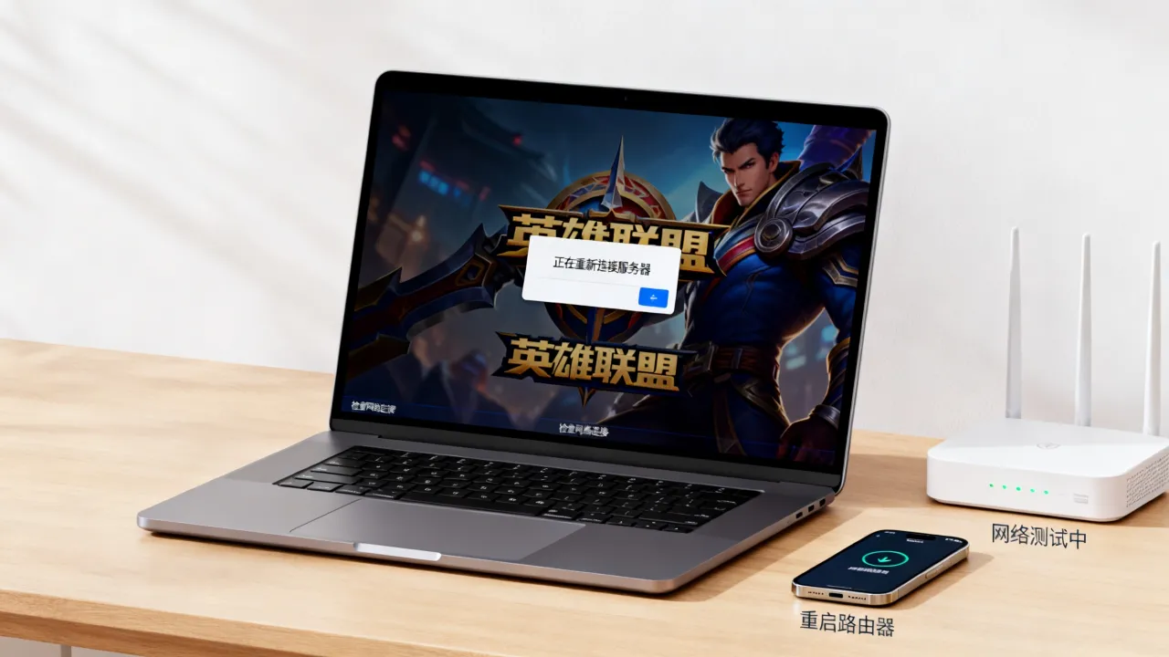 玩lol为什么一直在重新连接服务器，英雄联盟频繁掉线重连怎么解决