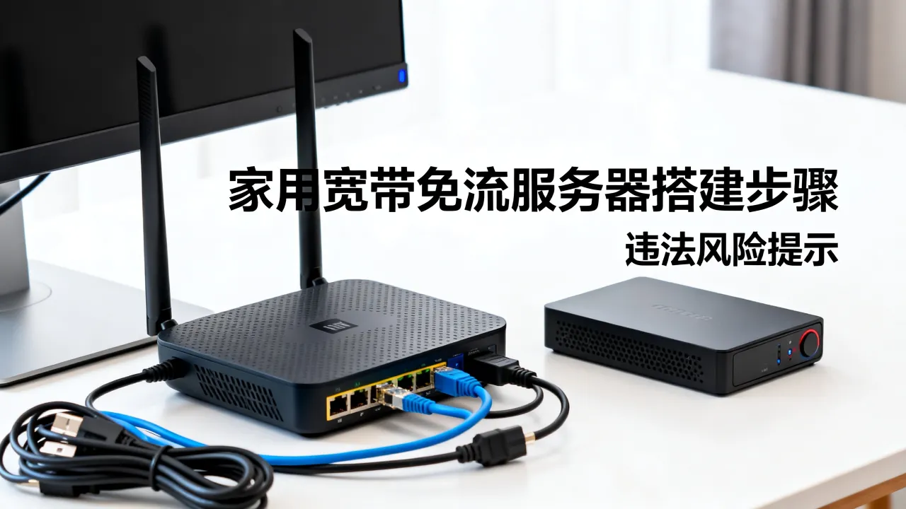 家用宽带做免流服务器违法吗，家用宽带免流服务器怎么搭建