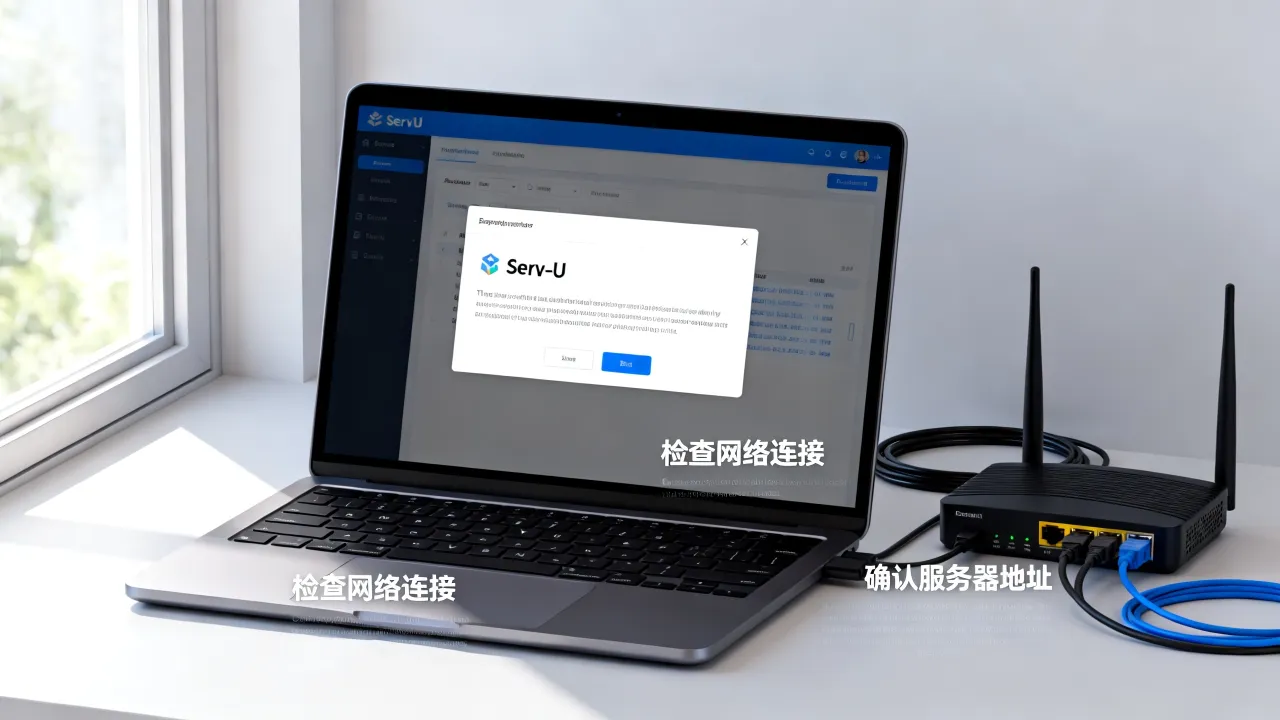 Serv-U为什么连接不到服务器，连接不上服务器怎么办