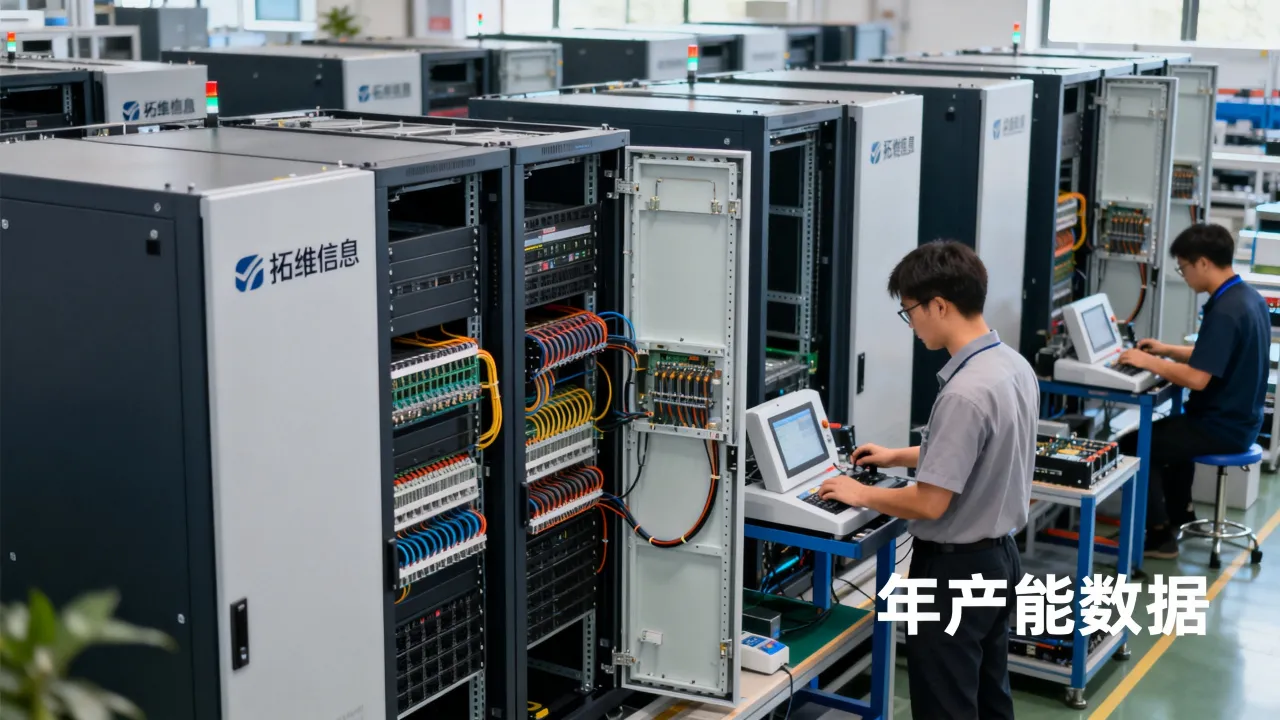 拓维信息服务器产量有多大？年产能多少台