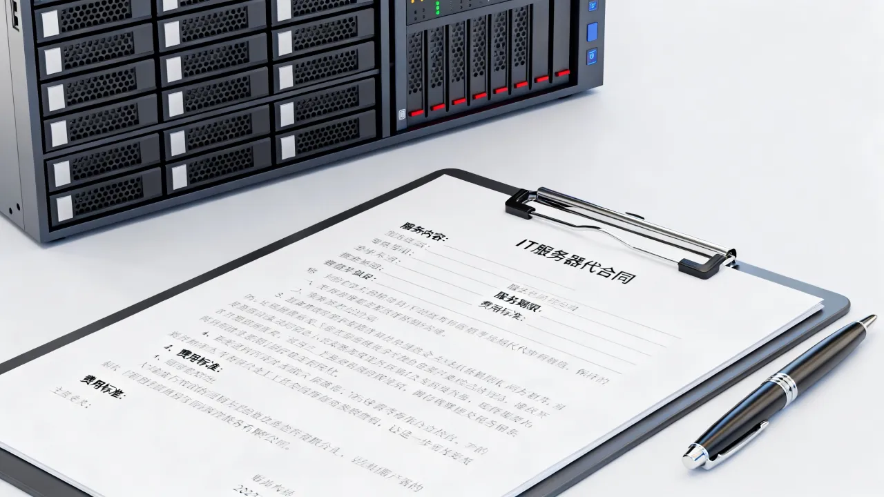 IT服务器代维合同怎么写，服务器代维合同范本包含哪些内容