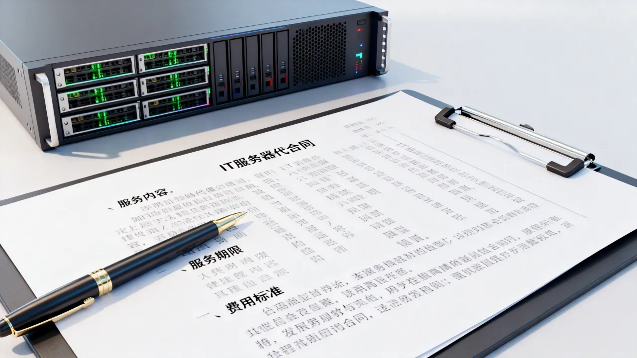 IT服务器代维合同怎么写，服务器代维合同范本包含哪些内容