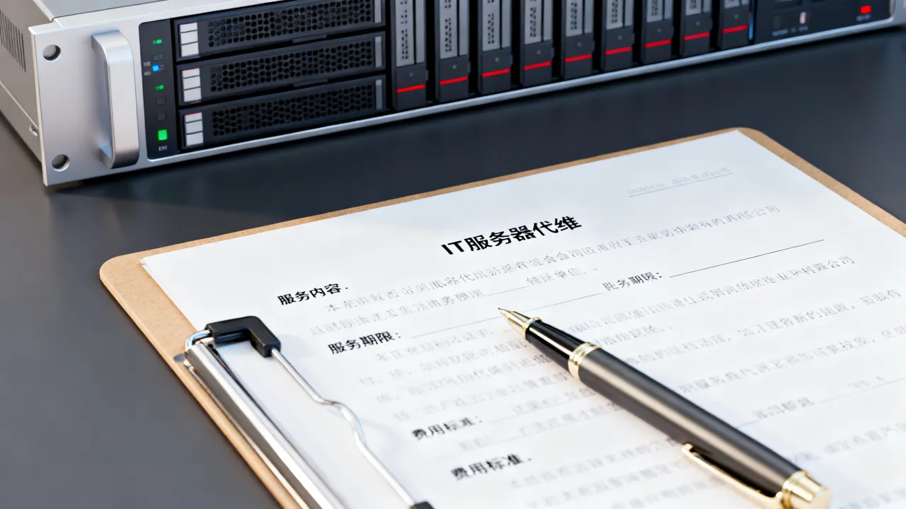 IT服务器代维合同怎么写，服务器代维合同范本包含哪些内容