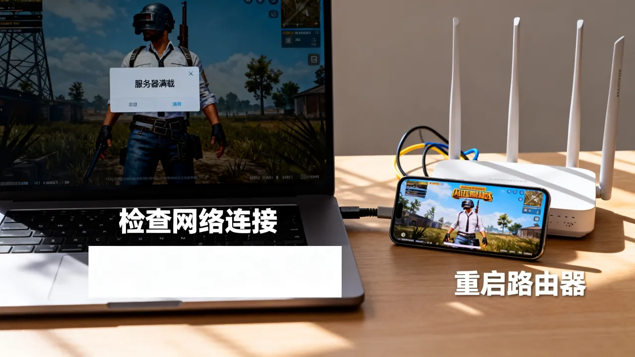 吃鸡为什么服务器满载，绝地求生服务器满载进不去怎么办？