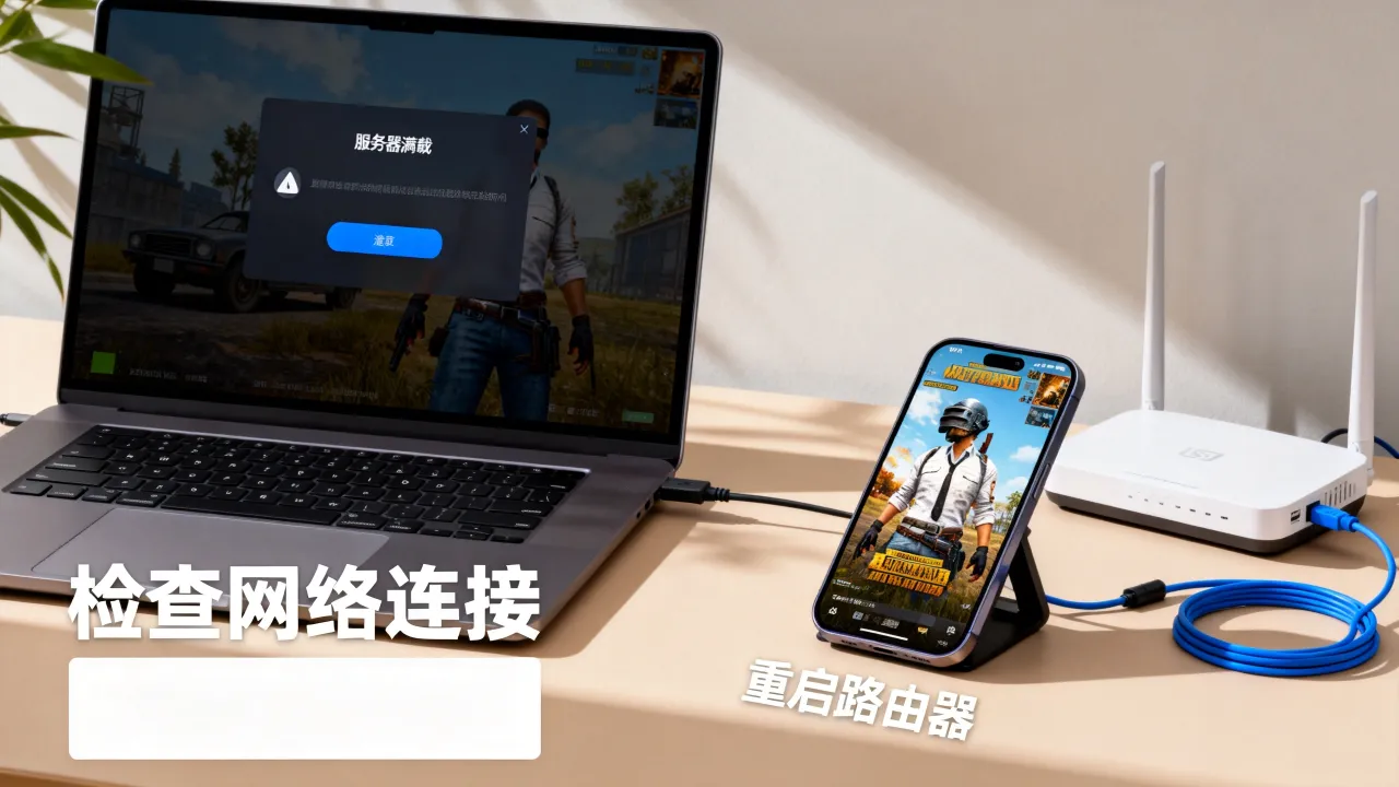 吃鸡为什么服务器满载，绝地求生服务器满载进不去怎么办？