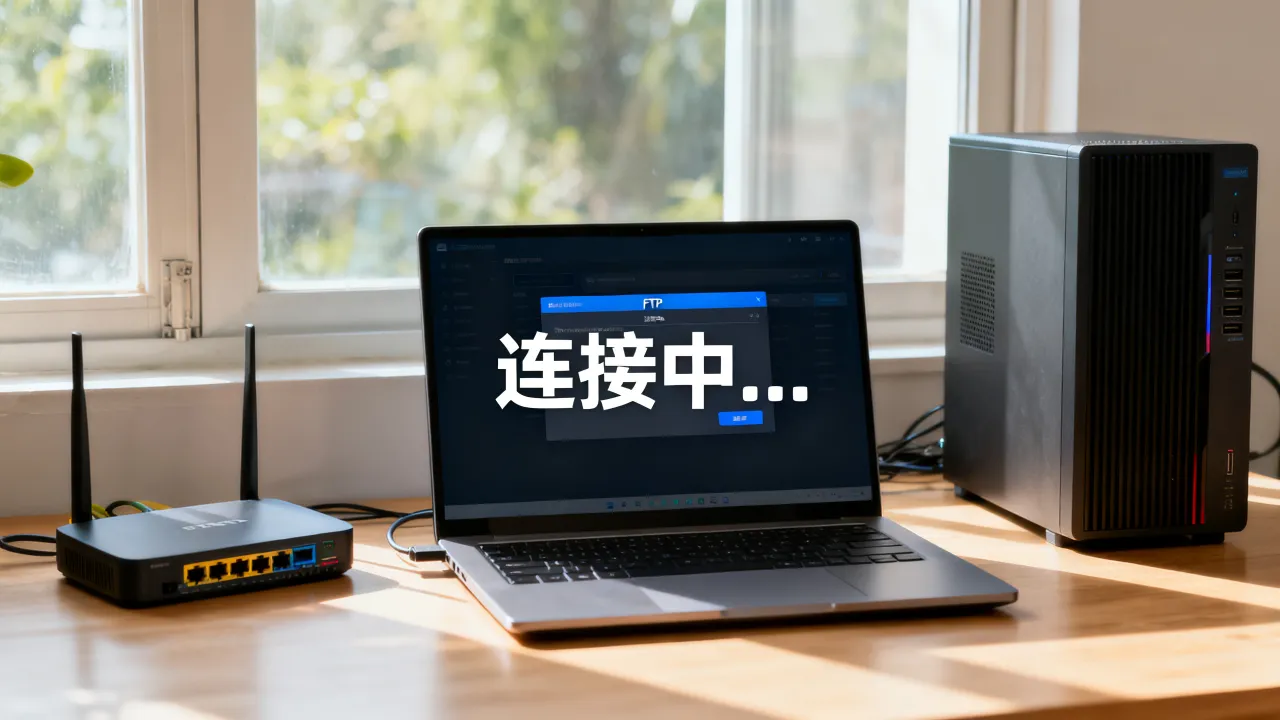 为什么FTP一直在连接到服务器，FTP连接不上服务器怎么办？