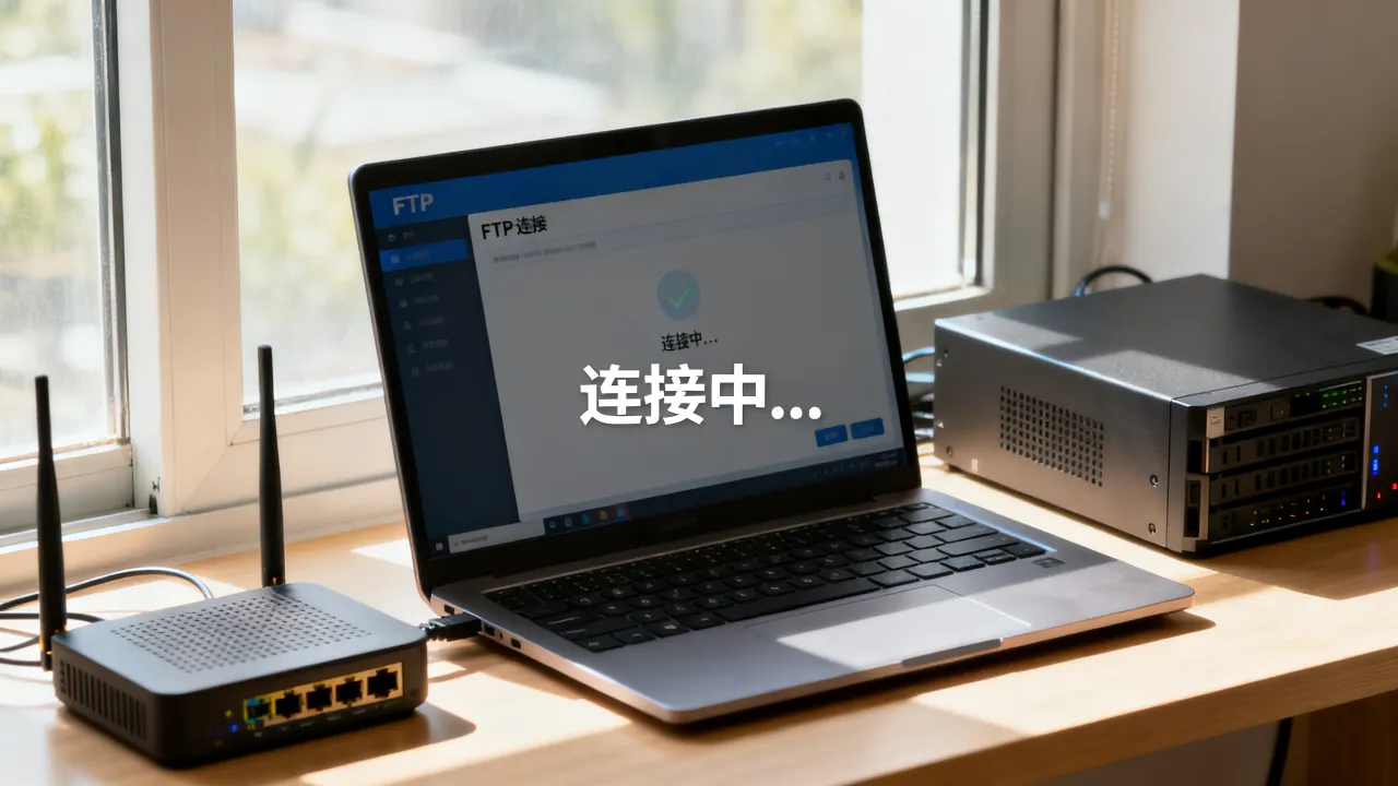 为什么FTP一直在连接到服务器，FTP连接不上服务器怎么办？