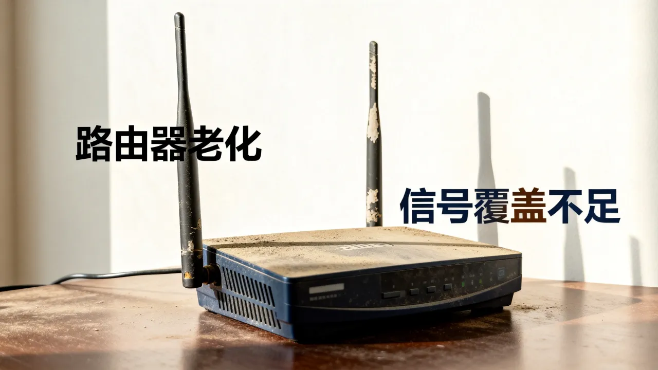 wifi服务器老化会网速差吗，路由器老化导致网速慢怎么办