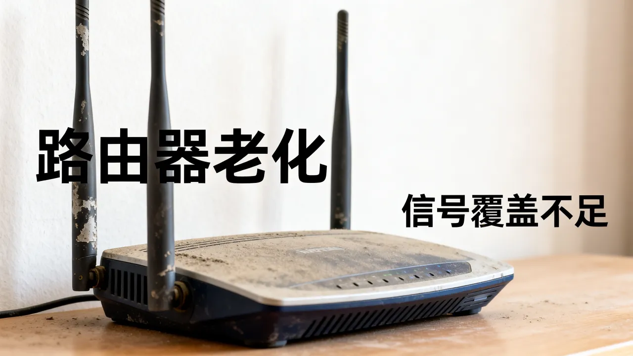wifi服务器老化会网速差吗，路由器老化导致网速慢怎么办
