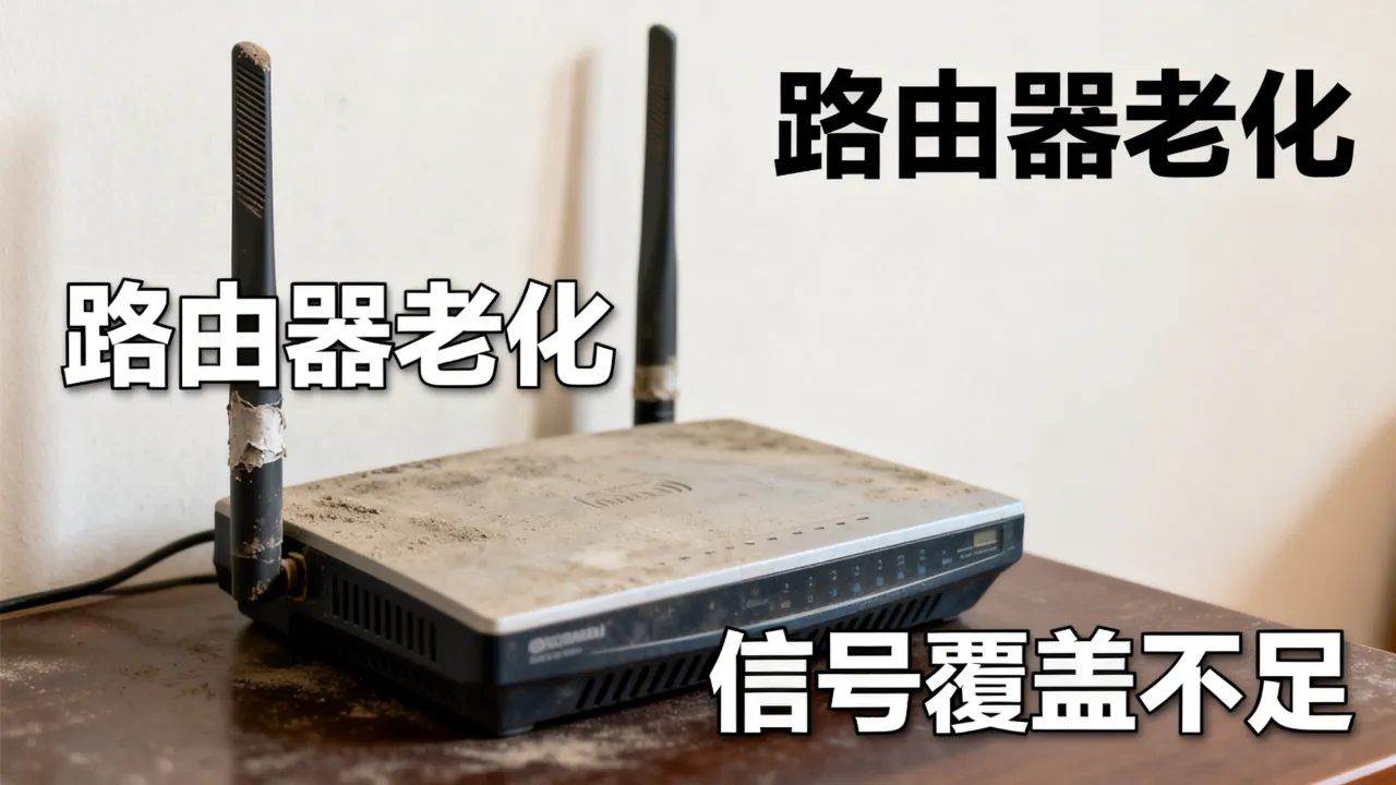 wifi服务器老化会网速差吗，路由器老化导致网速慢怎么办