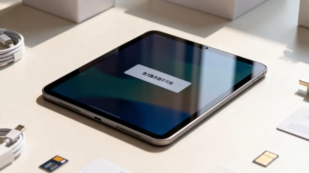 为什么iPad激活服务器不可用，iPad激活不了怎么解决？