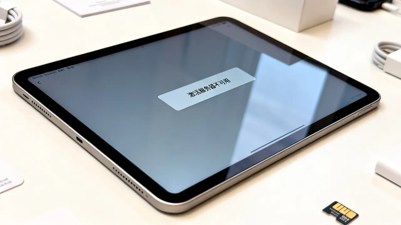 为什么iPad激活服务器不可用，iPad激活不了怎么解决？