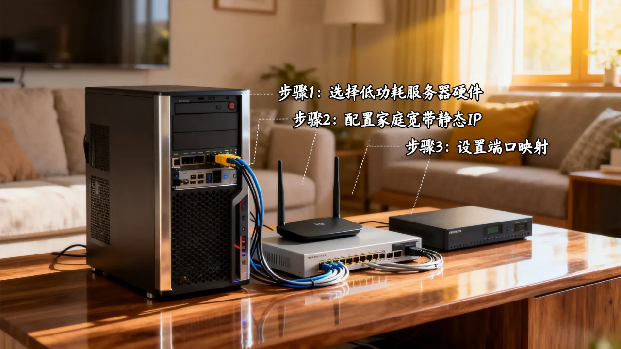 家里宽带能装服务器吗，普通家庭宽带搭服务器怎么弄
