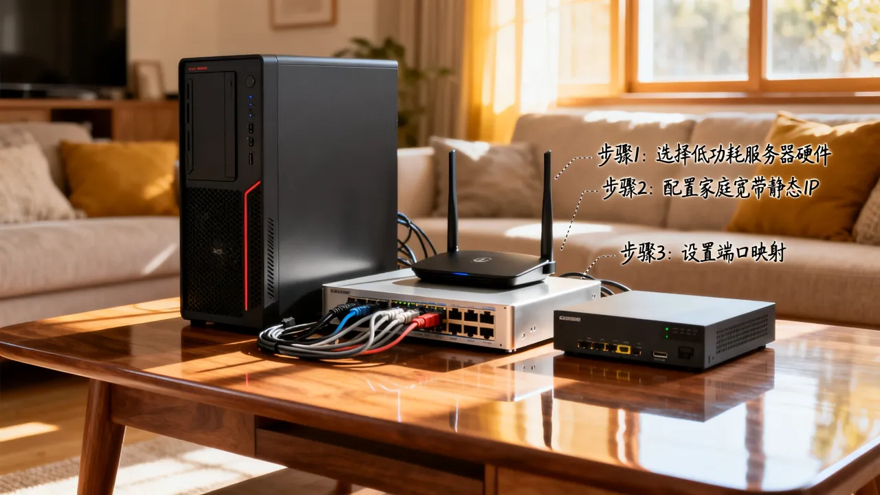 家里宽带能装服务器吗，普通家庭宽带搭服务器怎么弄