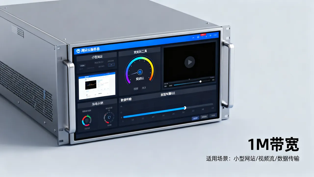 腾讯云服务器1m带宽够用吗，1m带宽适合哪些应用场景？