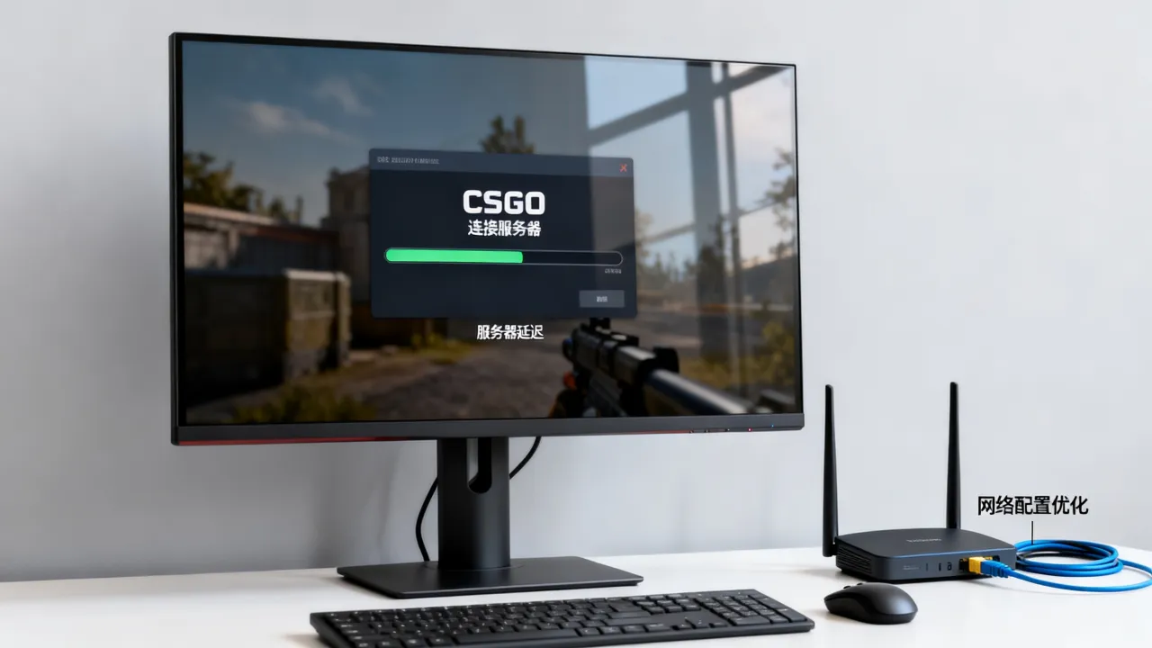 为什么CSGO连接服务器很久，如何快速解决进服卡顿？