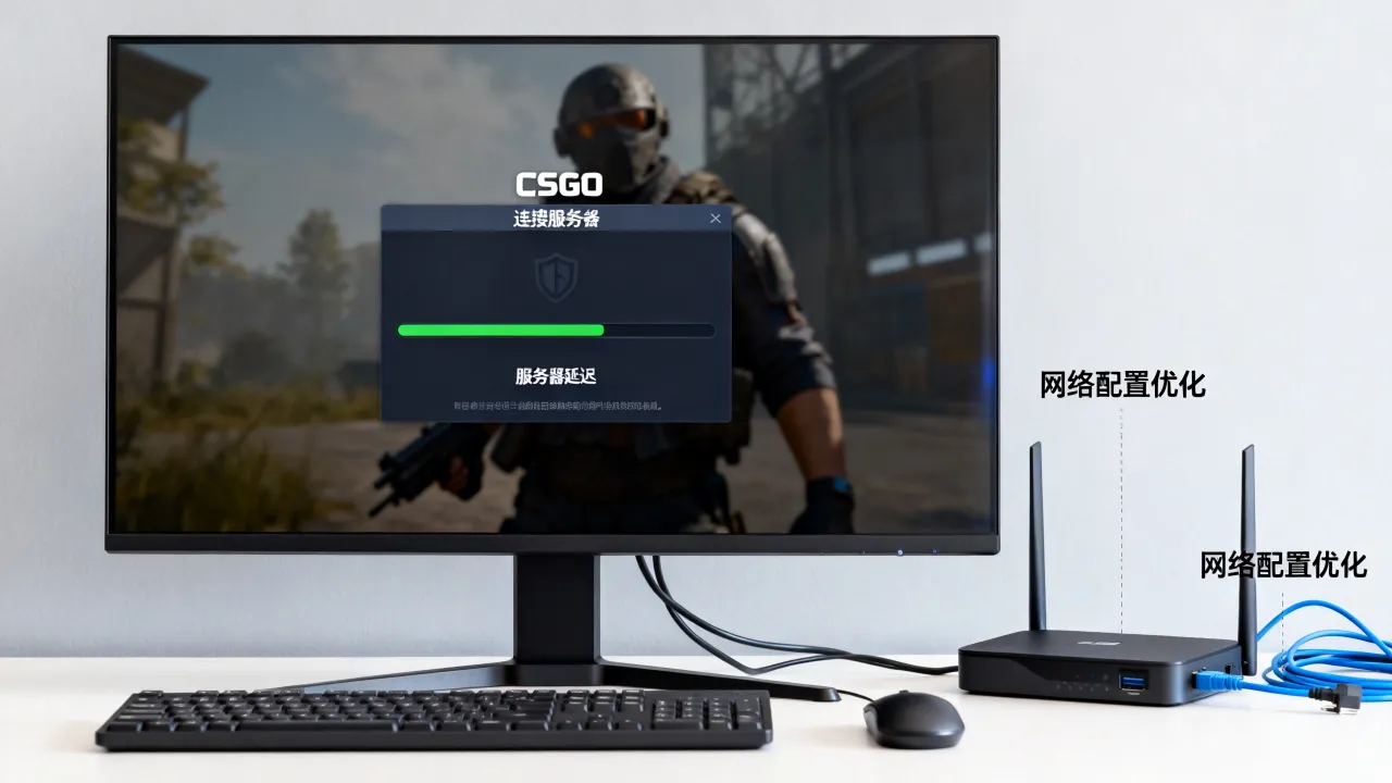 为什么CSGO连接服务器很久，如何快速解决进服卡顿？