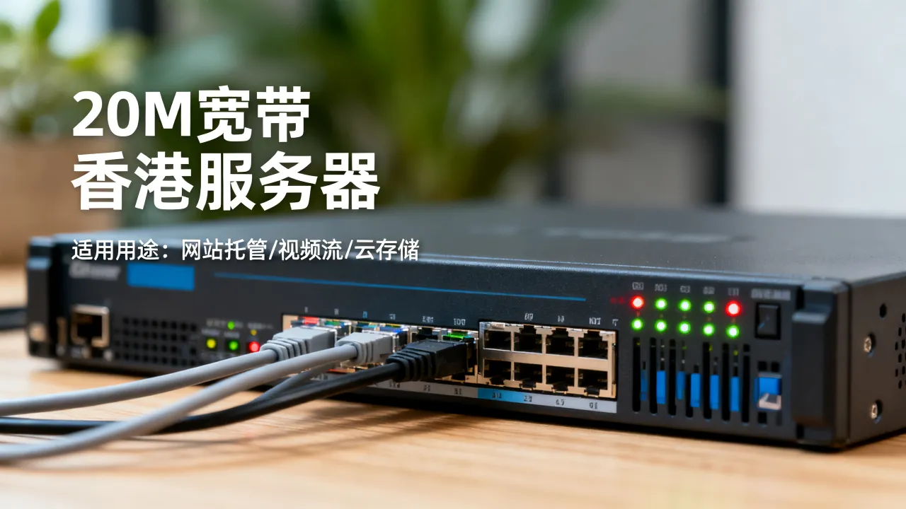 香港20m宽带服务器怎么样，适合做什么用途？