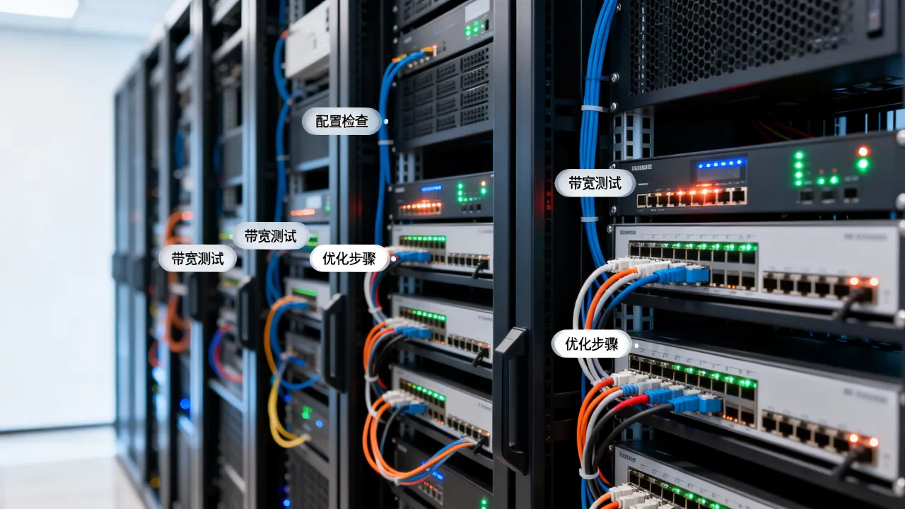 机房服务器网速提升慢是什么原因,有什么方法可以快速提升?