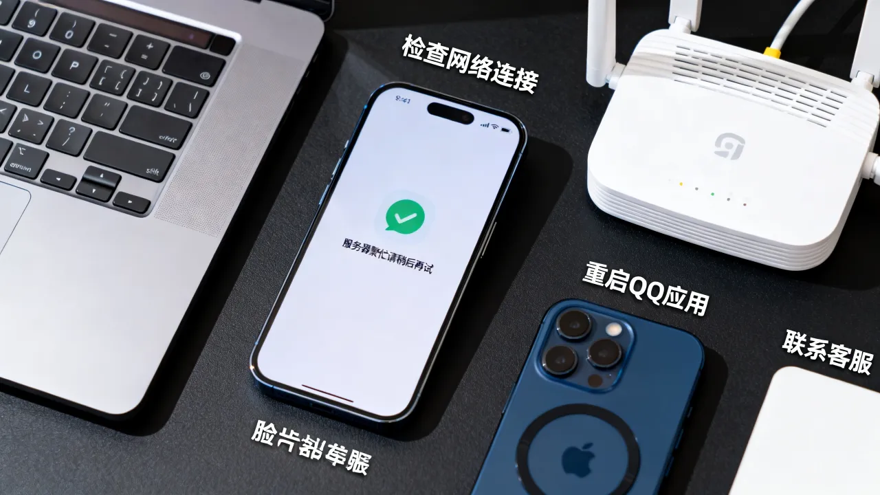 为什么QQ显示服务器繁忙请稍后再试,QQ服务器繁忙怎么解决 为什么QQ显示服务器繁忙请稍后再试,QQ服务器繁忙怎么解决