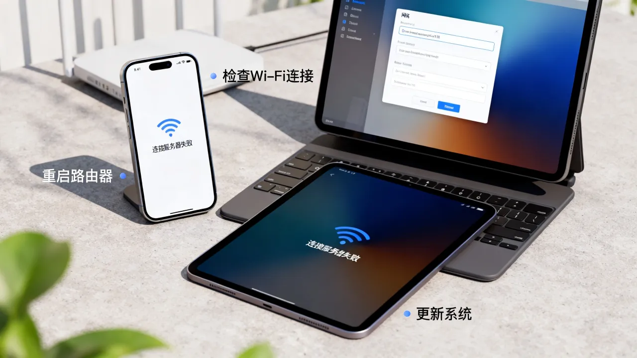 为什么apple连接服务器失败，苹果连接服务器失败怎么解决