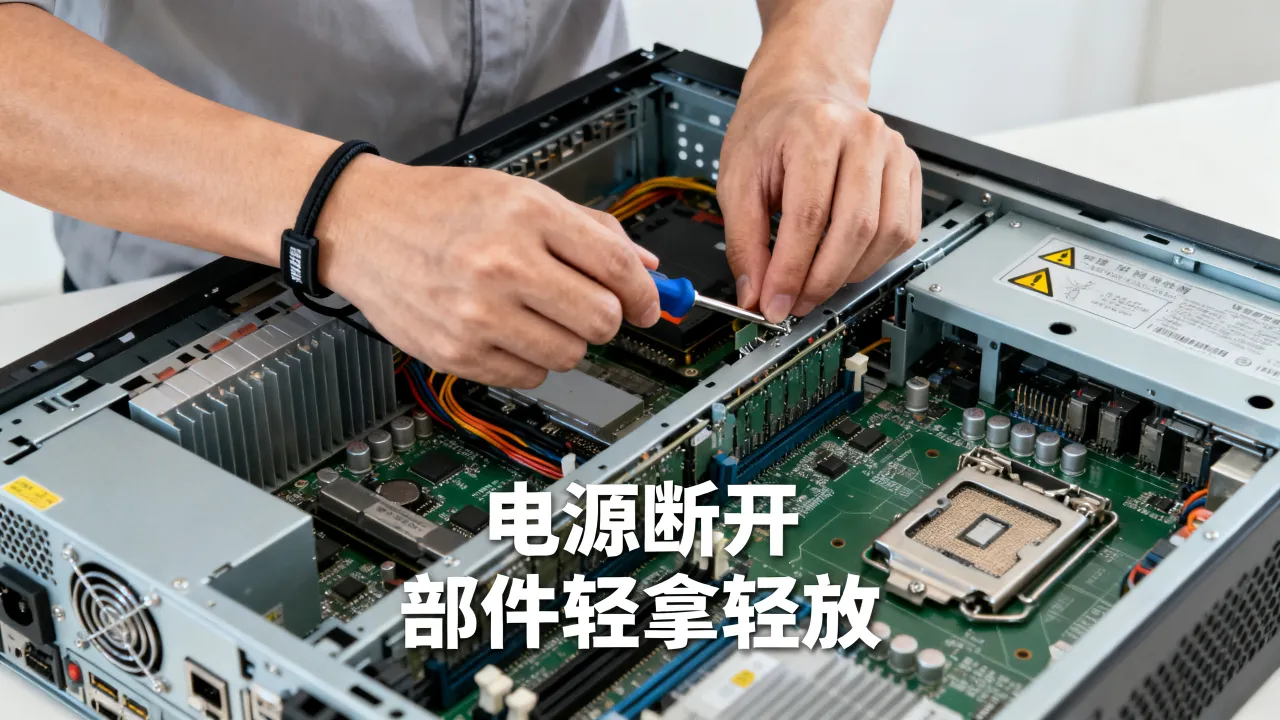 为什么拆服务器，拆服务器时需要注意哪些安全事项？