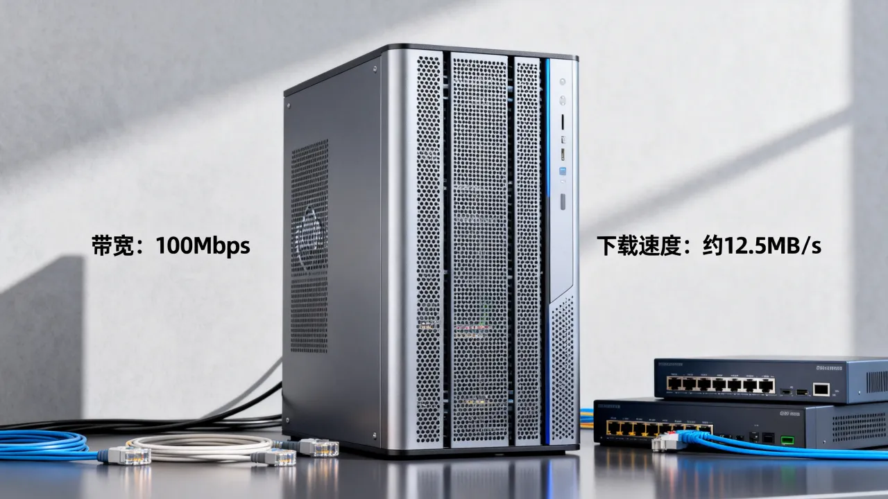 云服务器有网速吗，云服务器带宽和实际下载速度怎么换算？