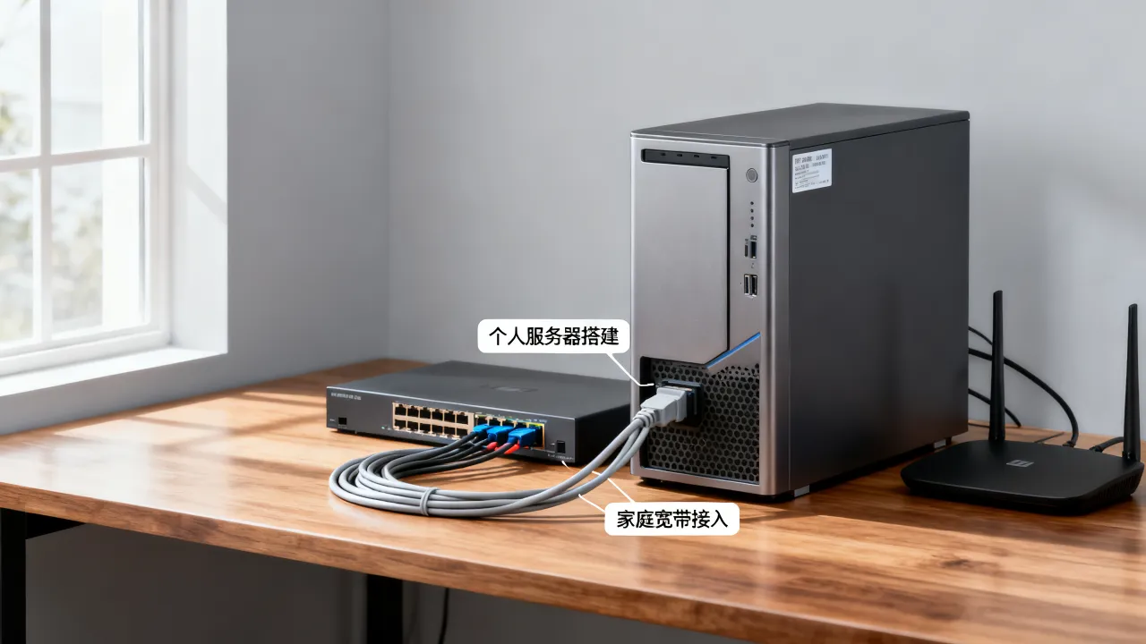一根宽带一台服务器能做什么项目，个人如何搭建