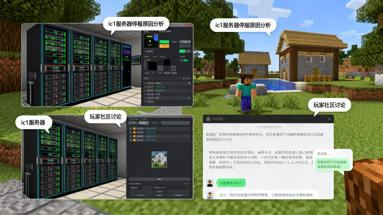我的世界ic1服务器为什么停服，ic1服务器停服原因是什么？