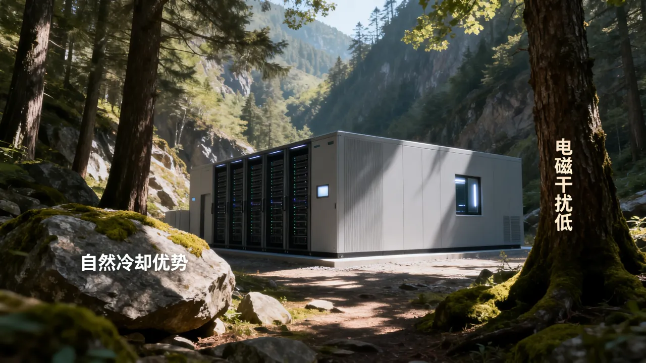 服务器为什么在山区,建在深山老林有哪些优势