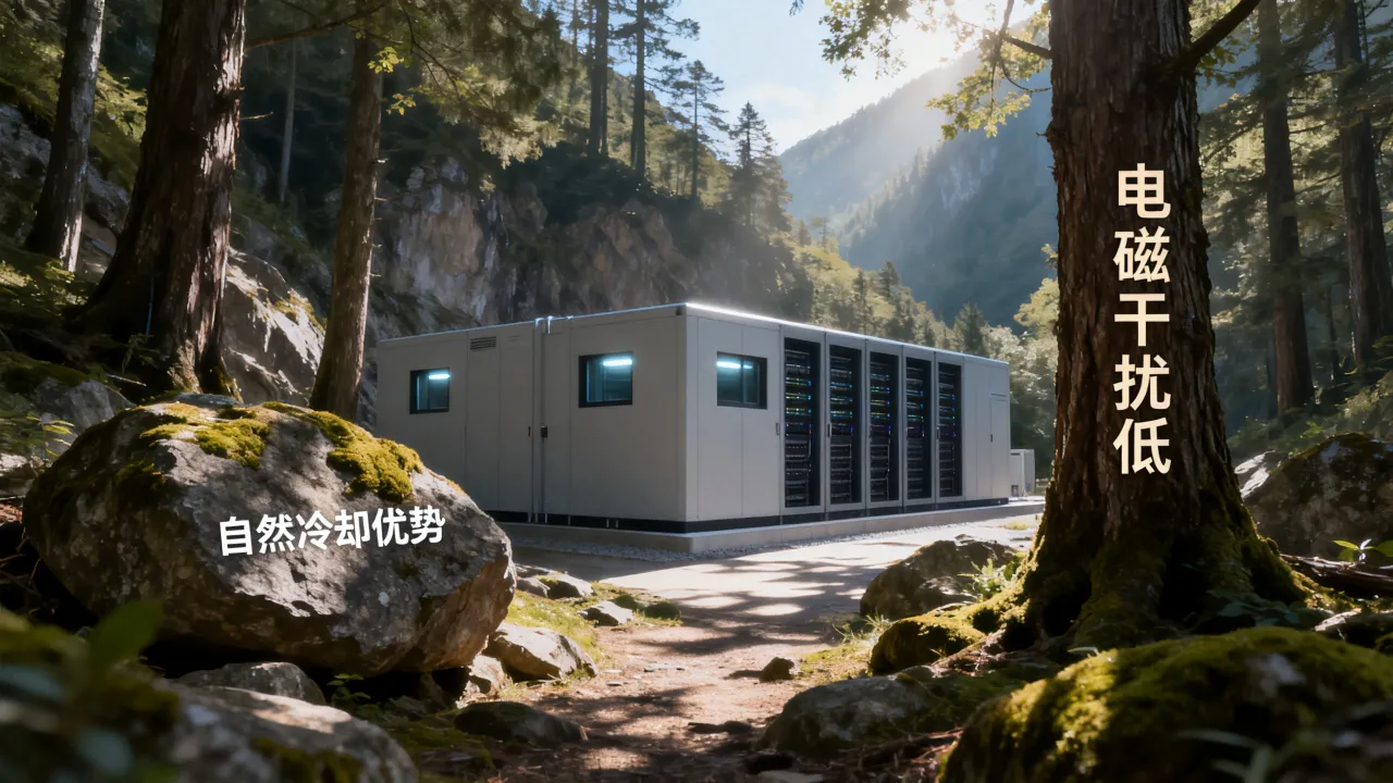 服务器为什么在山区，建在深山老林有哪些优势