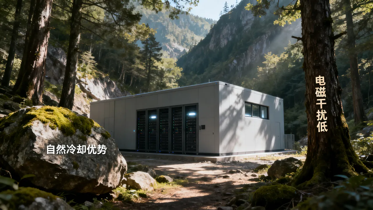 服务器为什么在山区，建在深山老林有哪些优势