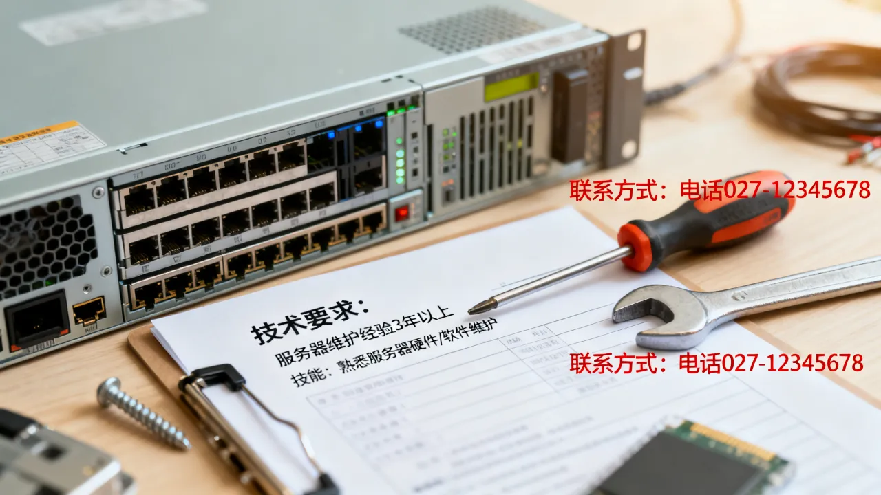 湖北服务器维保招聘条件都是什么,怎么联系?