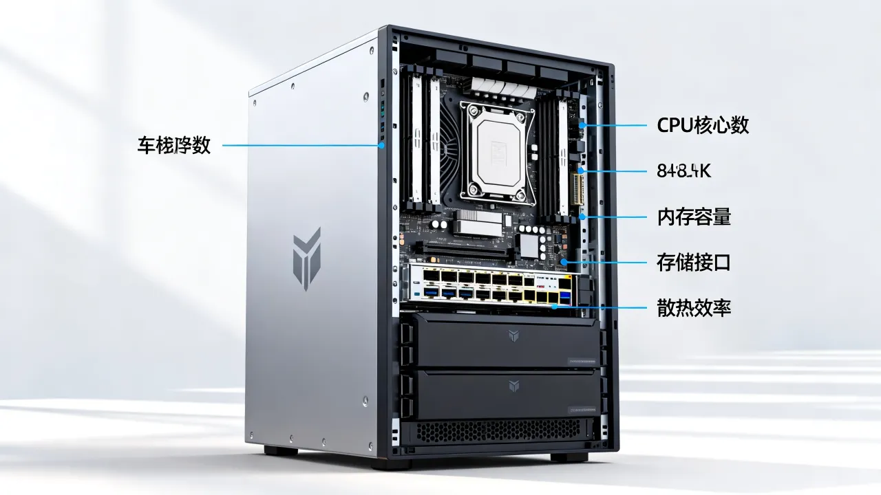 高端服务器为什么要用,企业选择时重点看哪些参数?