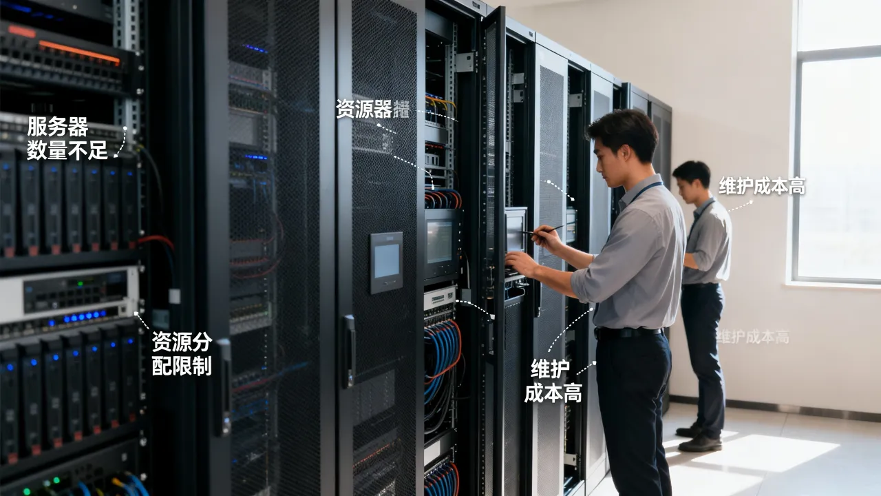 为什么服务器那么少，服务器数量少的原因有哪些？