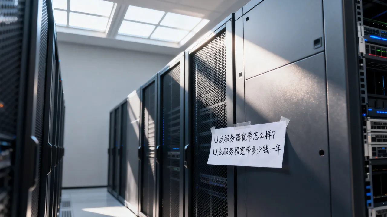 U点服务器宽带怎么样？U点服务器宽带多少钱一年