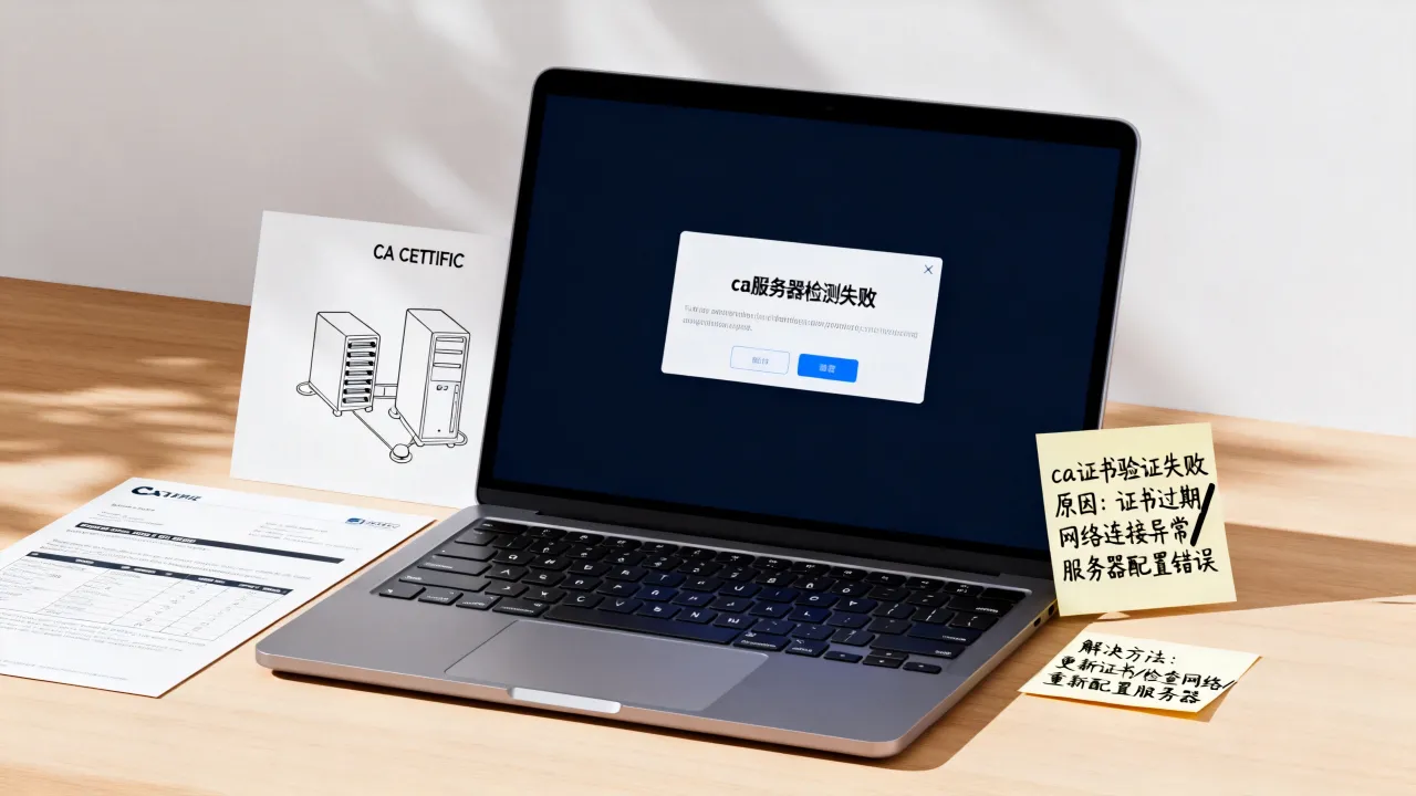 为什么显示ca服务器检测失败，ca证书验证失败原因及解决方法