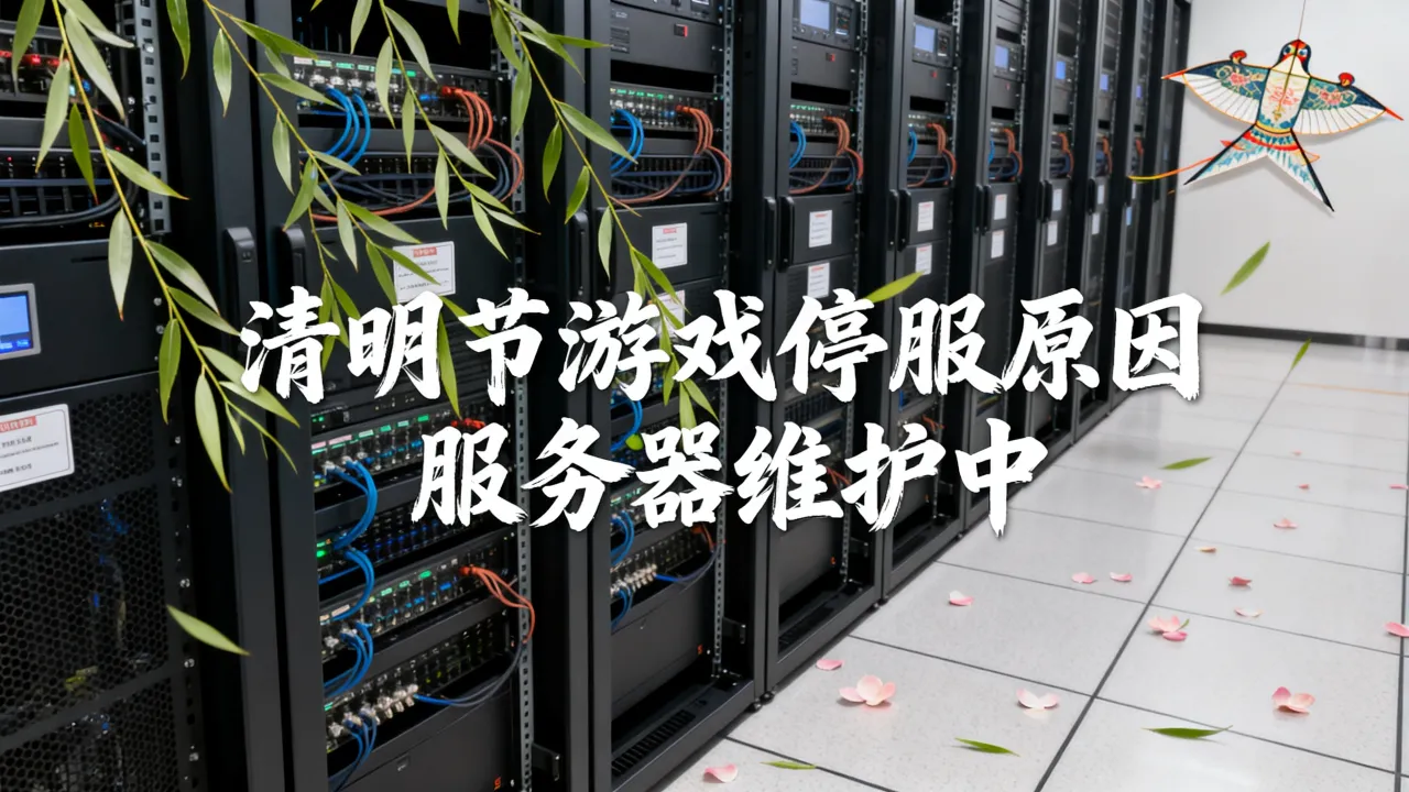 清明为什么服务器停？，清明节游戏停服原因是什么？