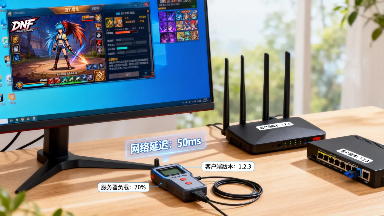 为什么DNF延迟高服务器网速正常,是什么原因导致的