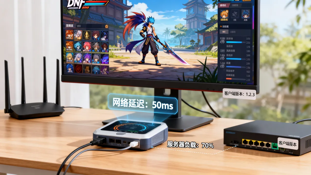 为什么DNF延迟高服务器网速正常，是什么原因导致的