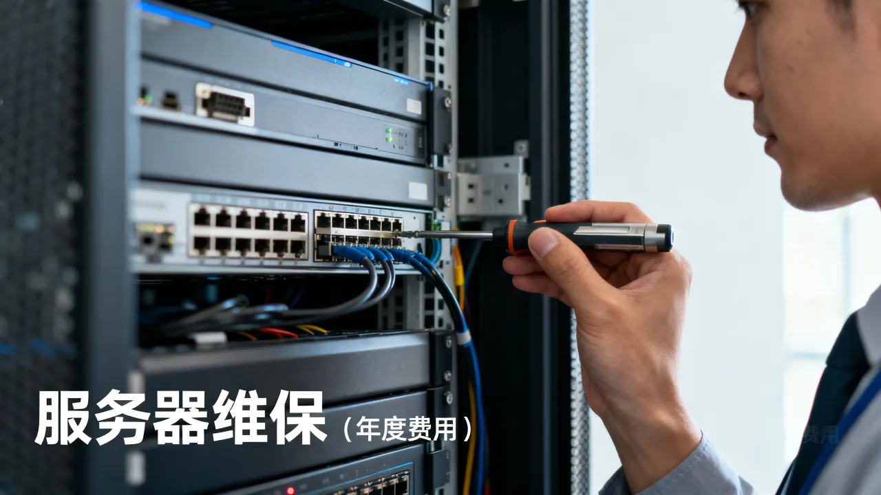 江门服务器维保服务哪家好，一年费用多少钱