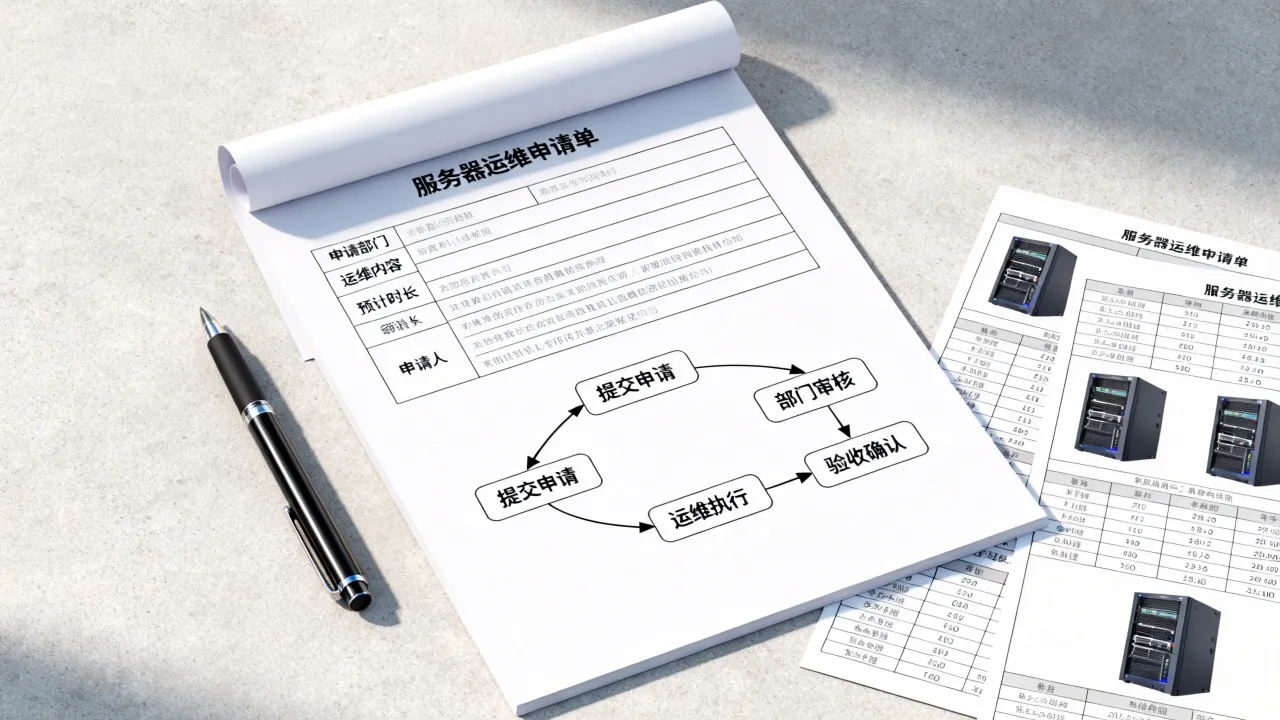 服务器运维申请单包含哪些内容？申请流程是什么